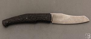 Couteau " Philéas " de Pierre Thomas - Atelier Odae - G10 et lame damax