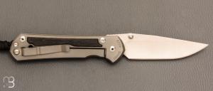 Couteau "Sebenza 31 Large Bog Oak" L31-1136 de Chris Reeve