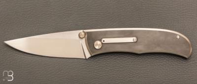   Couteau " Urban Scandi " par Petr Hofman - Titane et RWL34