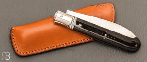    Couteau " Yssingeaux " par Romain Alvarez - RWL34 et corne de buffle