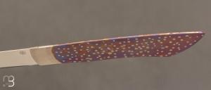 Couteau " air Points " par Roberto Ottonello 12 grammes