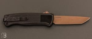    Couteau automatique OTF BENCHMADE " SHOOTOUT " Tanto Blade - 5370FE