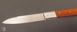   Couteau  " custom " par Vincent Lafaye - Micarta et lame en 14c28n