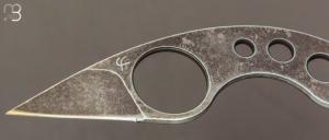 Couteau de cou Griffe 100% titane Fred Perrin par Max Knives