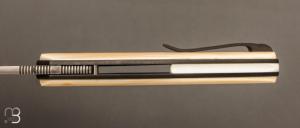 Couteau " liner lock " custom de David Lespect - Phacochère et C105