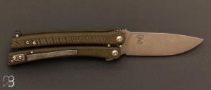 Couteau papillon " Mangus " Marlowe design par BENCHMADE