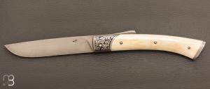    Couteau " custom " pompe avant  par Daniel Marlot - Les couteaux Toto