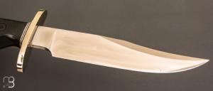   Couteau " Nordic Knives Dealer Special / Special Bowie " par Randall - Micarta noir