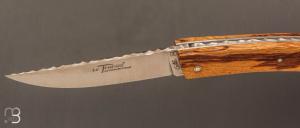    Couteau Le Thiers® Nature S N°088/100 par Fontenille-Pataud - Bois de serpent et lame en 14C28n