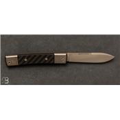  Couteau fermant Lionsteel BM2.CF Fibre de carbone