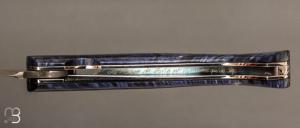 Couteau " 1515 collection Globetrotter " par Manu Laplace - Erable négundo stabilisé