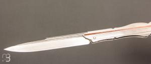   Couteau " Artéfact "  custom par David Clerc