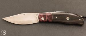   Couteau " Bandit " par Tony Ruot - Morta et lame en C130