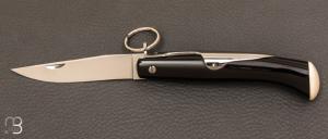 Couteau Chasseur 10 cm Buffle & Phacochre par J. Mongin