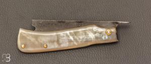  Couteau " Eustache " piémontais par Geoffroy Gautier - Corne