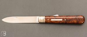 Couteau " Gros cul " par Adrien Vautrin - Bois de fer et 14c28N