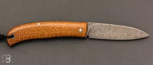   Couteau " Hook  " custom par Raphaël Durand - Kevlar "Thunderstrike" et RWL-34