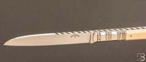  Couteau " Jehan de Metz à Pans " de collection par Isabelle et Pascal Graveline