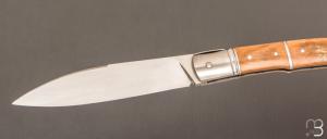   Couteau " Laguiole " par Grégory Picard - Ivoire de mammouth