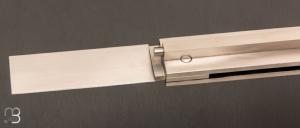    Couteau " O² BIC " par Nicolas Couderc - Acier inoxydable et RWL-34