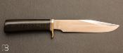 Couteau droit Randall N°5 - 7" "Camp & Trail" - Micarta noir