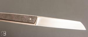 Couteau " Raven " fixe par Petr Hofman - Zirconium et N690