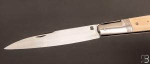    Couteau " Rumilly 2 pièces" par Erwann Aubriet - Ivoire de mammouth