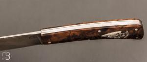   Couteau " Scagel" par Pierre Henri Monnet - Noyer