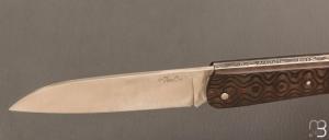   Couteau " Slipjoint " de collection par Jean-Michel Cayron - Fatcarbon® 