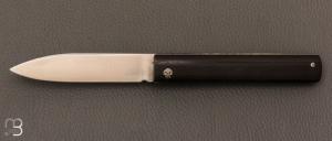  Couteau " Snard " par L'Olonnois - Ebène Royal
