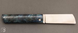    Couteau " Snard " par Tom Fleury - Érable flammé stabilisé