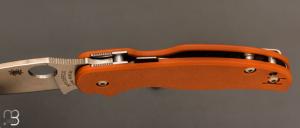  Couteau Spyderco Sage 5 G10 CPM Rex-121 Sprint Run - C123GBORP