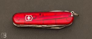 Couteau Suisse Victorinox Huntsman Rouge Translucide - 1.3713.T