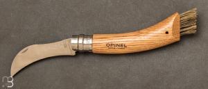 Couteau  champignons Opinel manche chne + tui