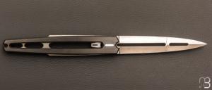    Dague " Skeletonized " liner lock par Petr Hofman - Zirconium et RWL34