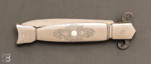    Dague flipper par Tim Bernard - Acier inoxydable et lame en RWL34