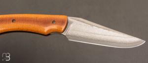    Couteau "Sionvillois" de poche de Sylvain Petit - Les Couteaux du Mitou