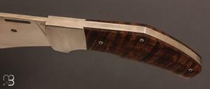 Couteau  " SuperBad " custom - Gidgee et RWL34 par Franck Souville