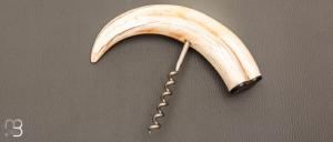 Tire-bouchon de José Viale - Défense de phacochère