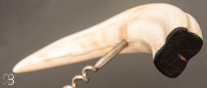 Tire-bouchon de José Viale - Défense de phacochère