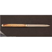 Couteau de poche Rameau Corne blonde par J. Mongin