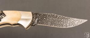 Couteau Böker Solingen - Scout 40th Anniversary Damast N°52/99  - 112190DAM