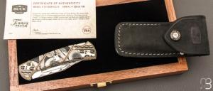    Couteau Buck " Ranger Tracks " N°26/100 - 01112.BKSLE