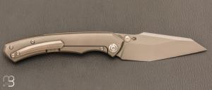  Couteau " Clastic " par Bestech Knives - BT2407C - CPM-Magnacut et Titane