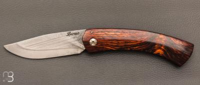   Couteau de poche Corse Cocobolo de Jean-Jacques Bernet