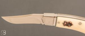  Couteau  " Eclipse #0 " par Aleksandr Vetrov - Micarta / M390