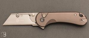  Couteau " Elementum Utility " de Civivi - Grey Aluminium