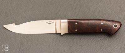 Couteau " Integral Gut Hook " par Dietmar F. Kressler - Ironwood - RARE