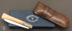   Couteau " Jehan de Metz " de collection par Isabelle et Pascal Graveline