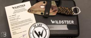  Couteau Karlican Édition Limitée 20 ans Wildsteer - Paracorde et lame stonewashed